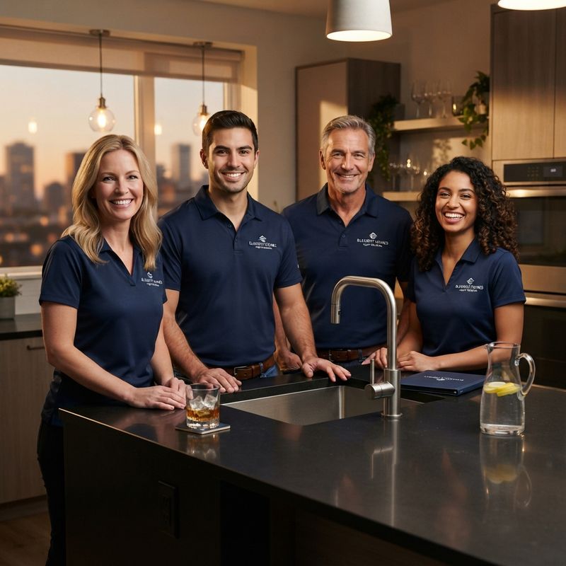 Luma Comfort countertop ice maker in a Southern California kitchen