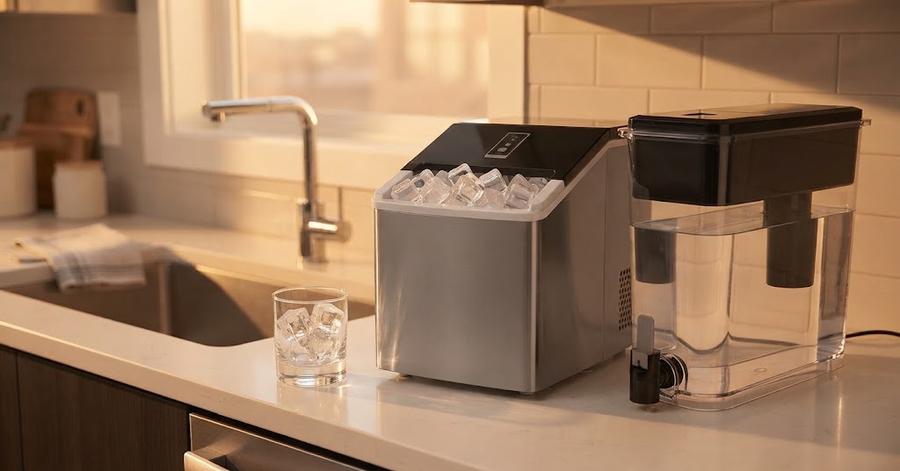 Luma Clear Ice Maker with Brita UltraMax Dispenser